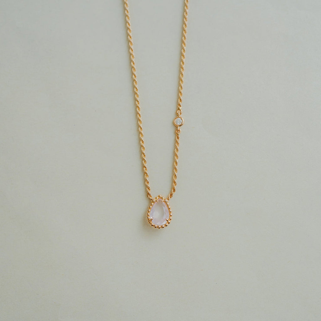 BOUCHERON ブシュロン SERPENT BOHÈME PINK QUARTZ セルパンボエム ペンダント エクストラスモール JPN00677