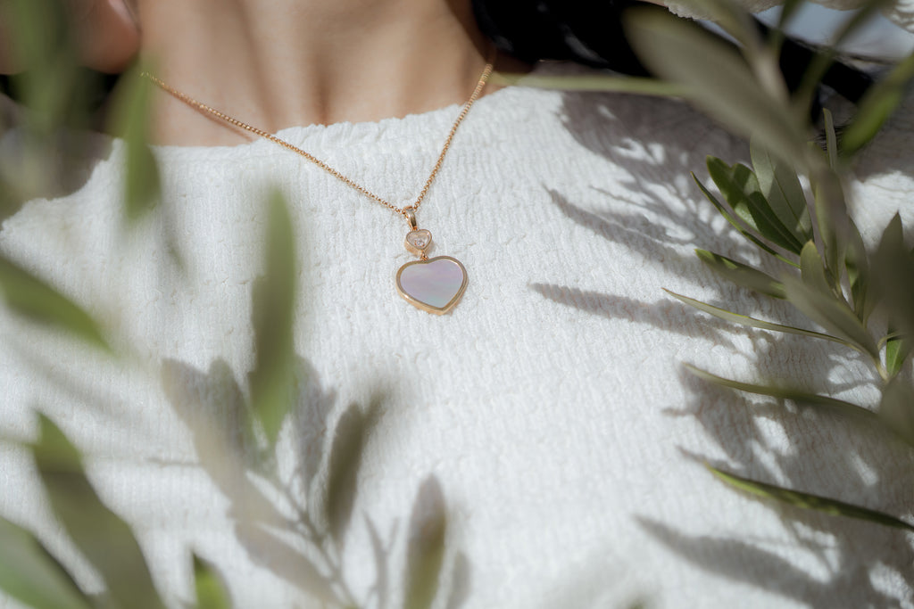 ショパール ハッピーハート ネックレス(MOP) 797482-5301