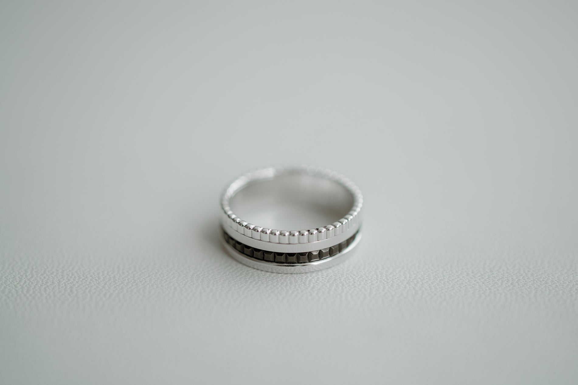 BOUCHERON ブシュロン キャトル ブラック リング スモール JRG01790