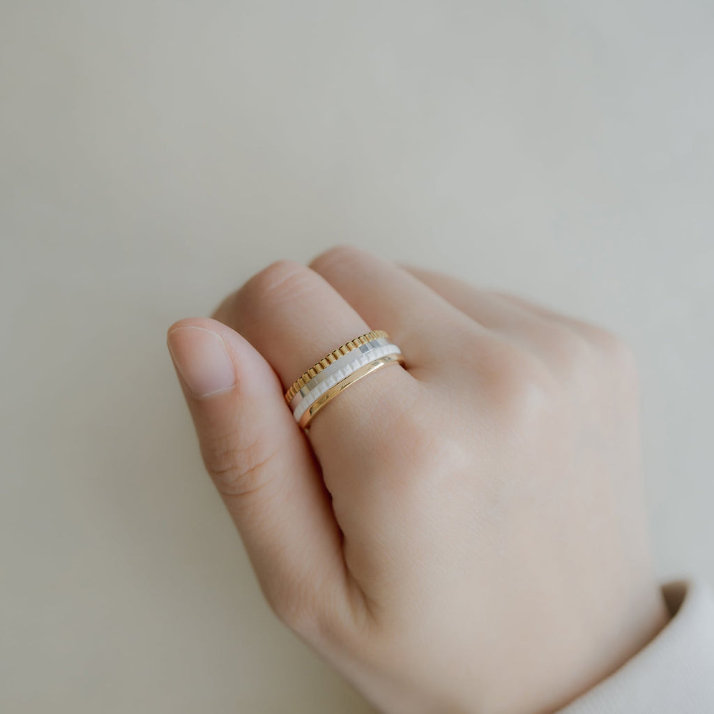 BOUCHERON ブシュロン キャトル ホワイト リング スモール JRG01596