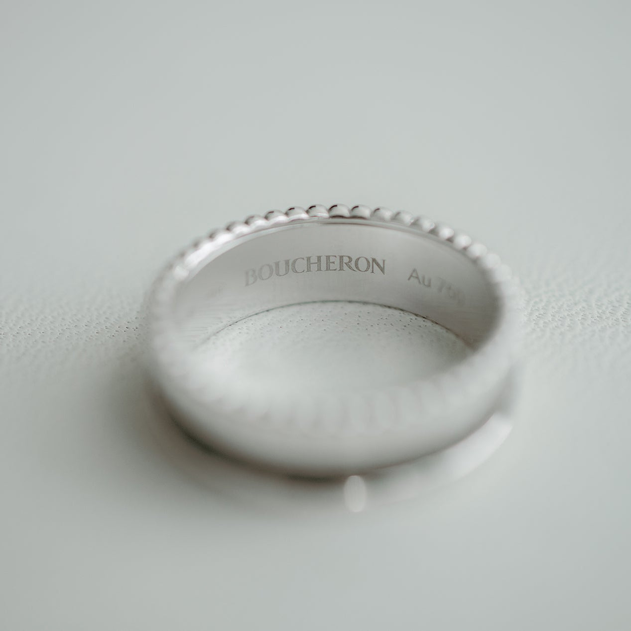BOUCHERON ブシュロン キャトル ブラック リング スモール JRG01790