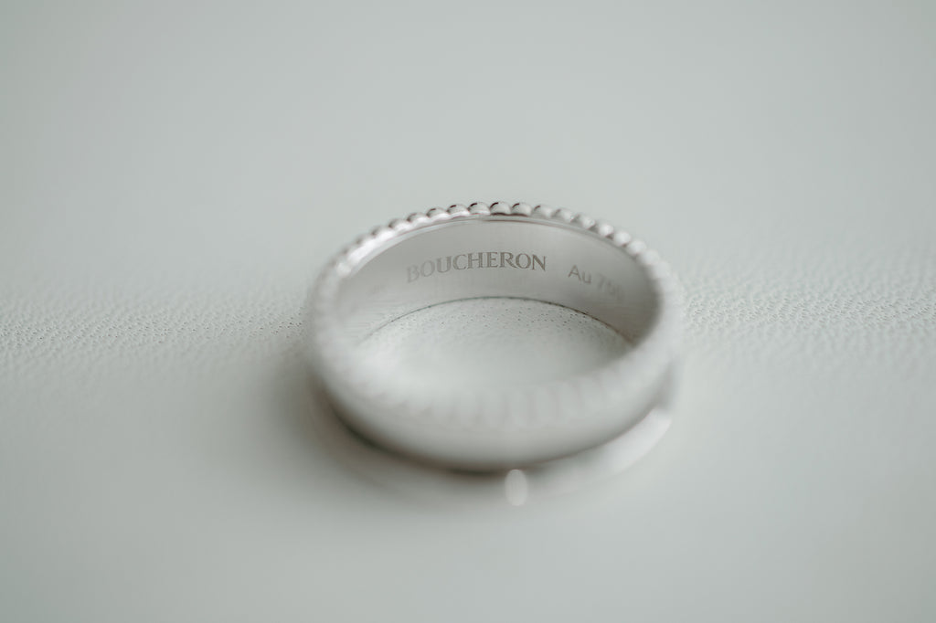 BOUCHERON ブシュロン キャトル ブラック リング スモール JRG01790