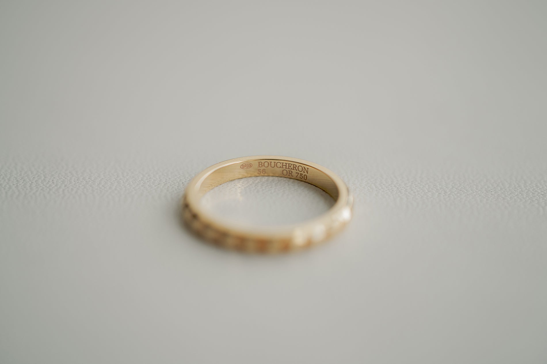 BOUCHERON ブシュロン キャトル クル ド パリ リング ミディアム JAL00008