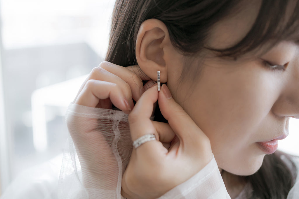 ショパール アイスキューブ ピアス @837702-1002