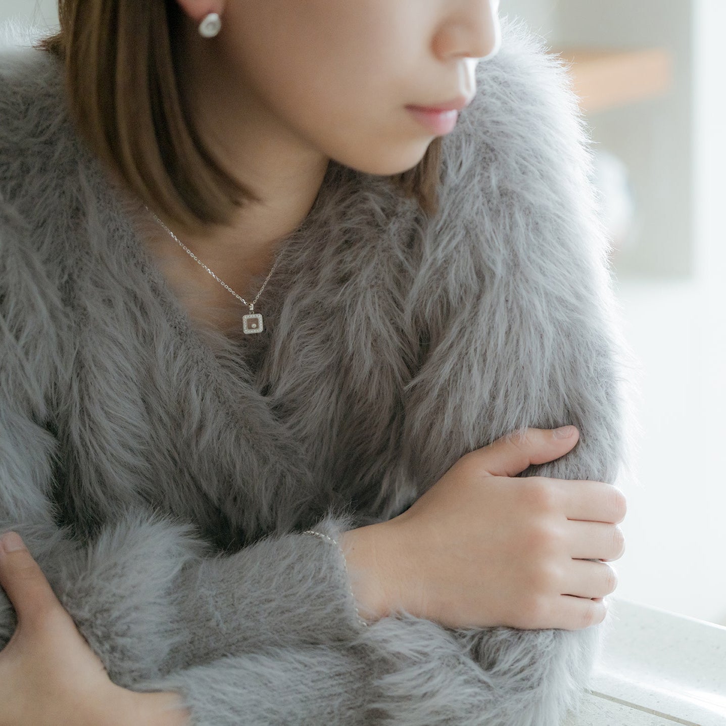 Chopard ショパール ハッピーダイヤモンド ホワイトゴールド ペンダント79A114-1201