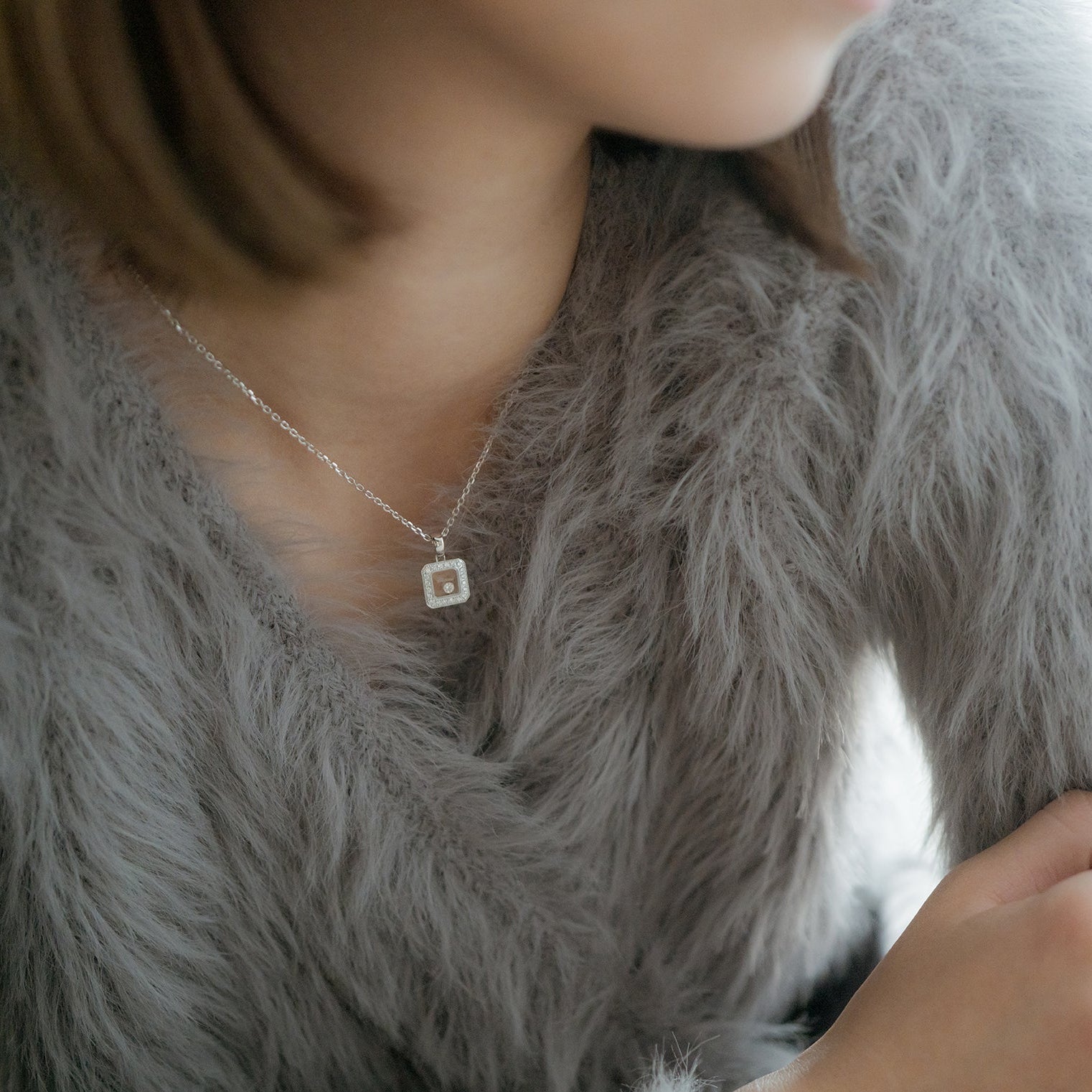 Chopard ショパール ハッピーダイヤモンド ホワイトゴールド ペンダント79A114-1201