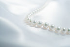 Pearl パール 天女 ネックレス、ピアスセット8.5ｍｍ～9.0mm P67051