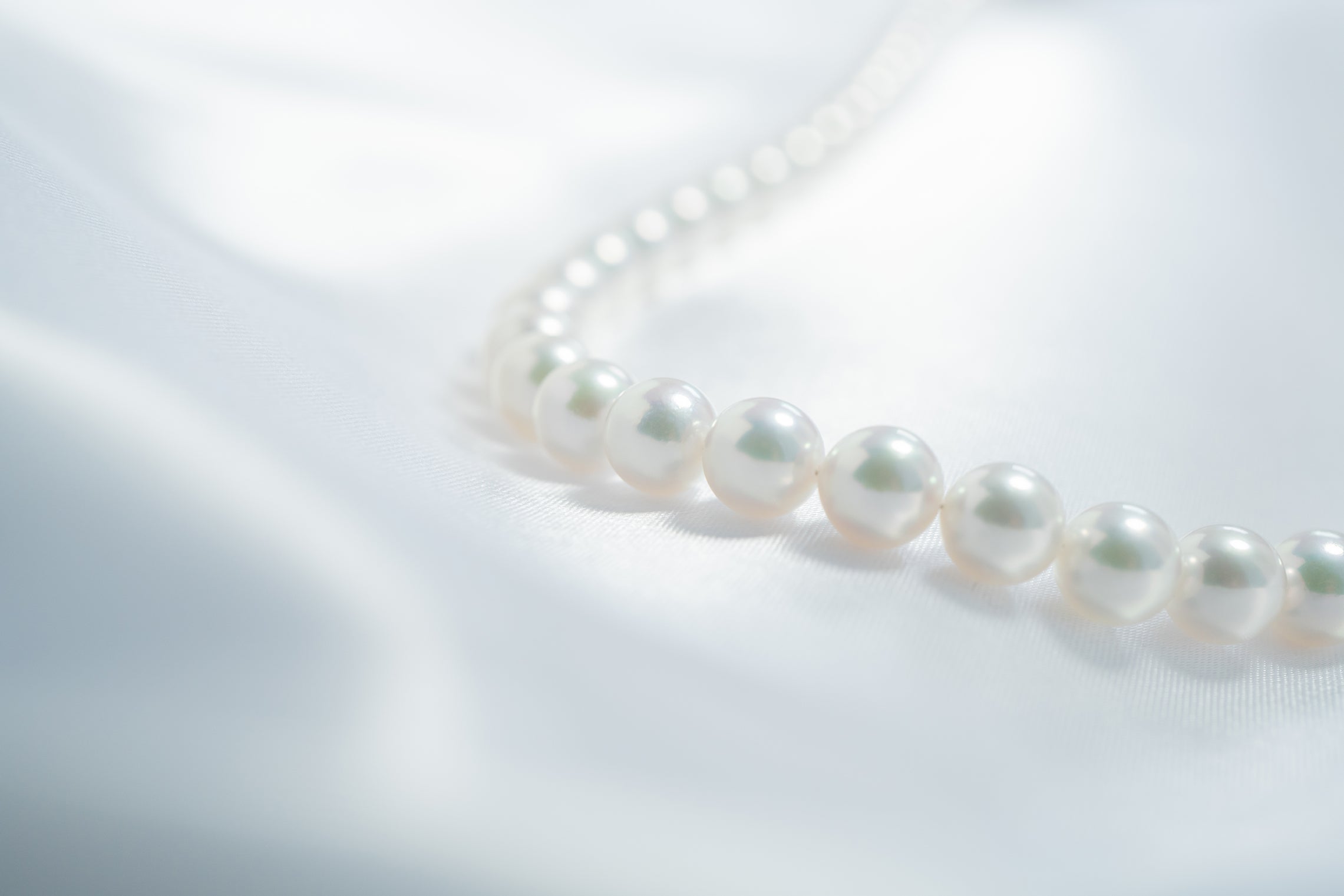 Pearl パール 天女 ネックレス、ピアスセット8.5ｍｍ～9.0mm P67051