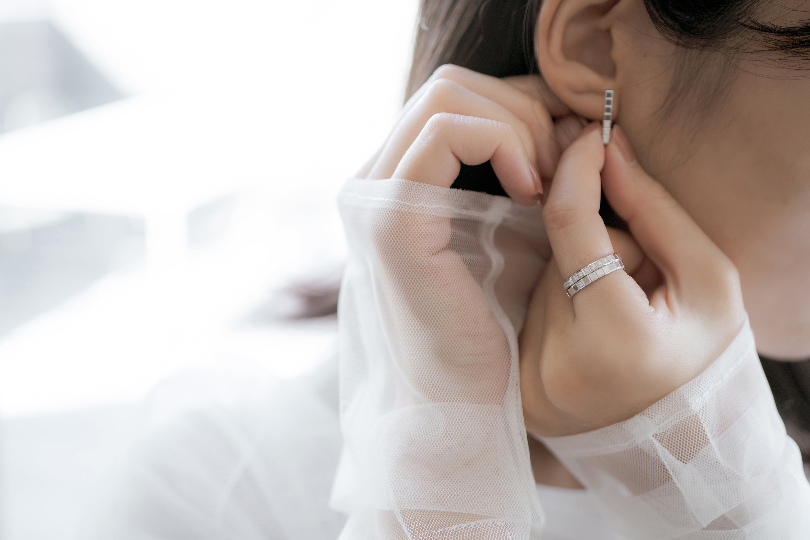 ショパール アイスキューブ リング @829834-1069