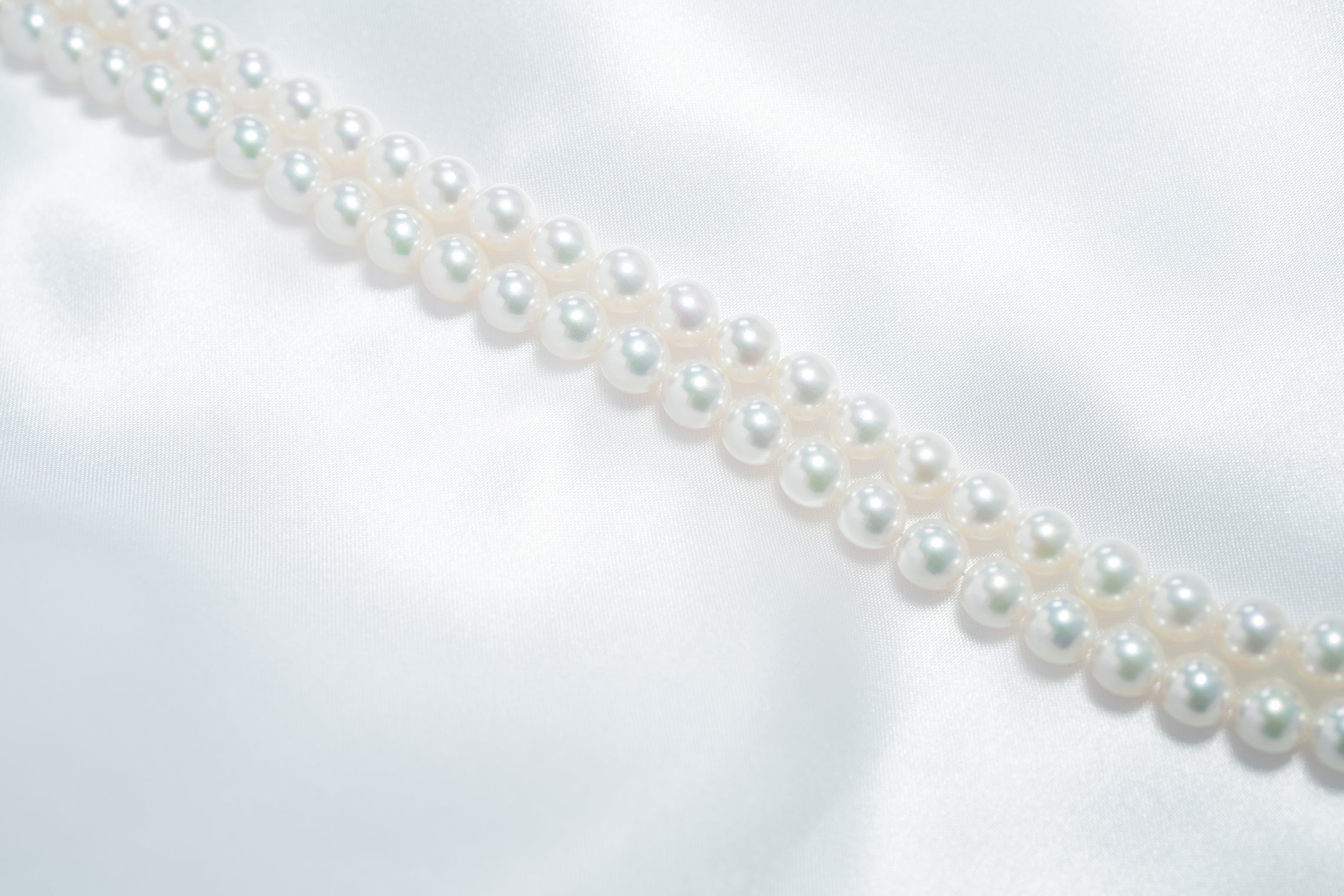 Pearl パール 花珠 ネックレス、ピアスセット 8.5ｍｍ～9.0mm SS168647