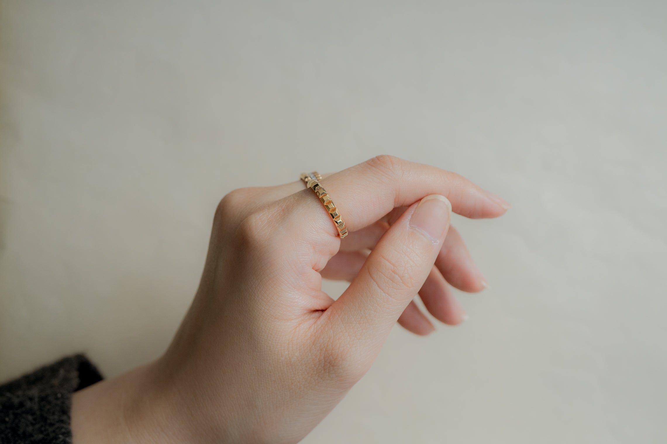 BOUCHERON ブシュロン キャトル クル ド パリ リング ミディアム