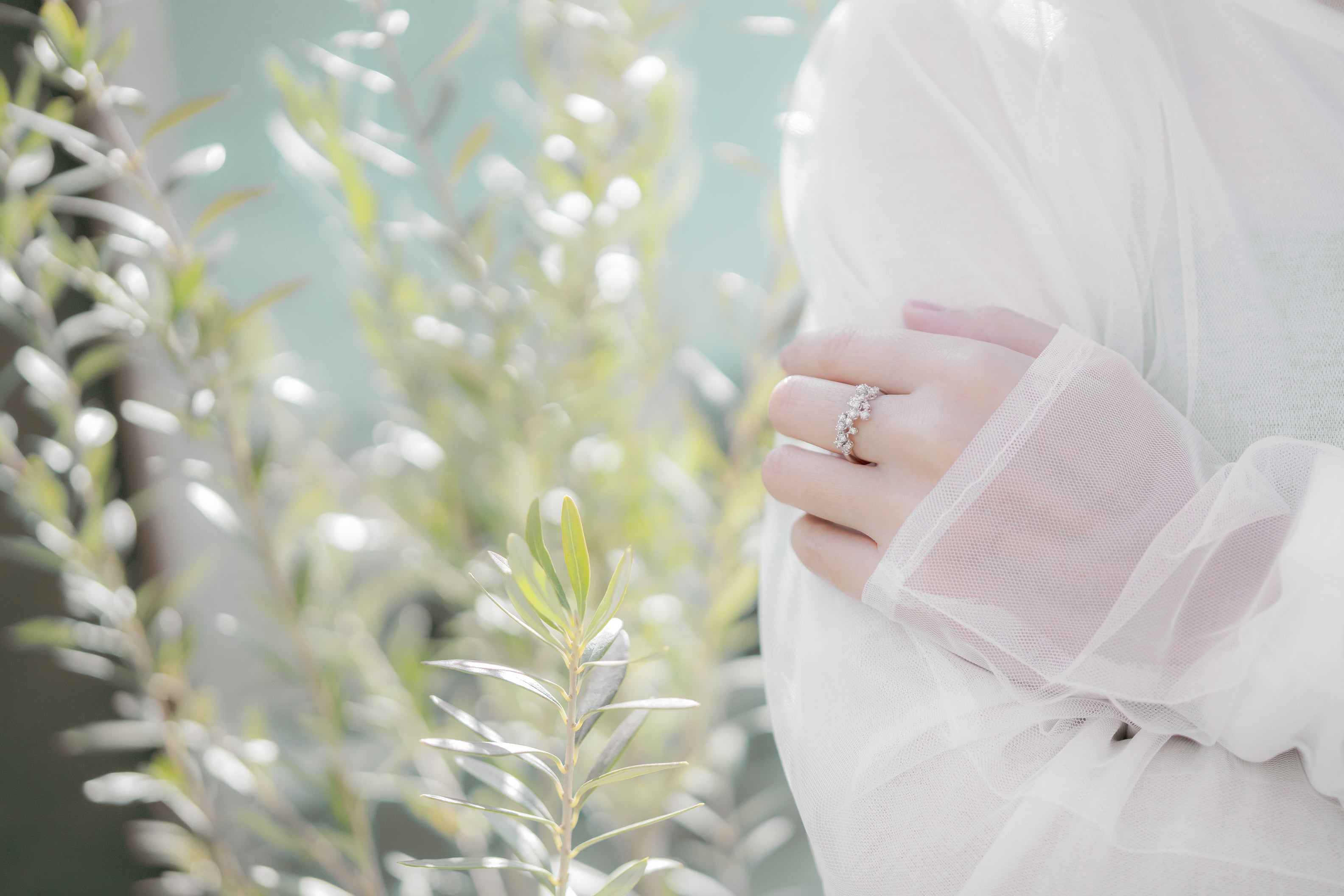 Damiani ダミアーニミモザ ホワイトゴールド リング 20086882