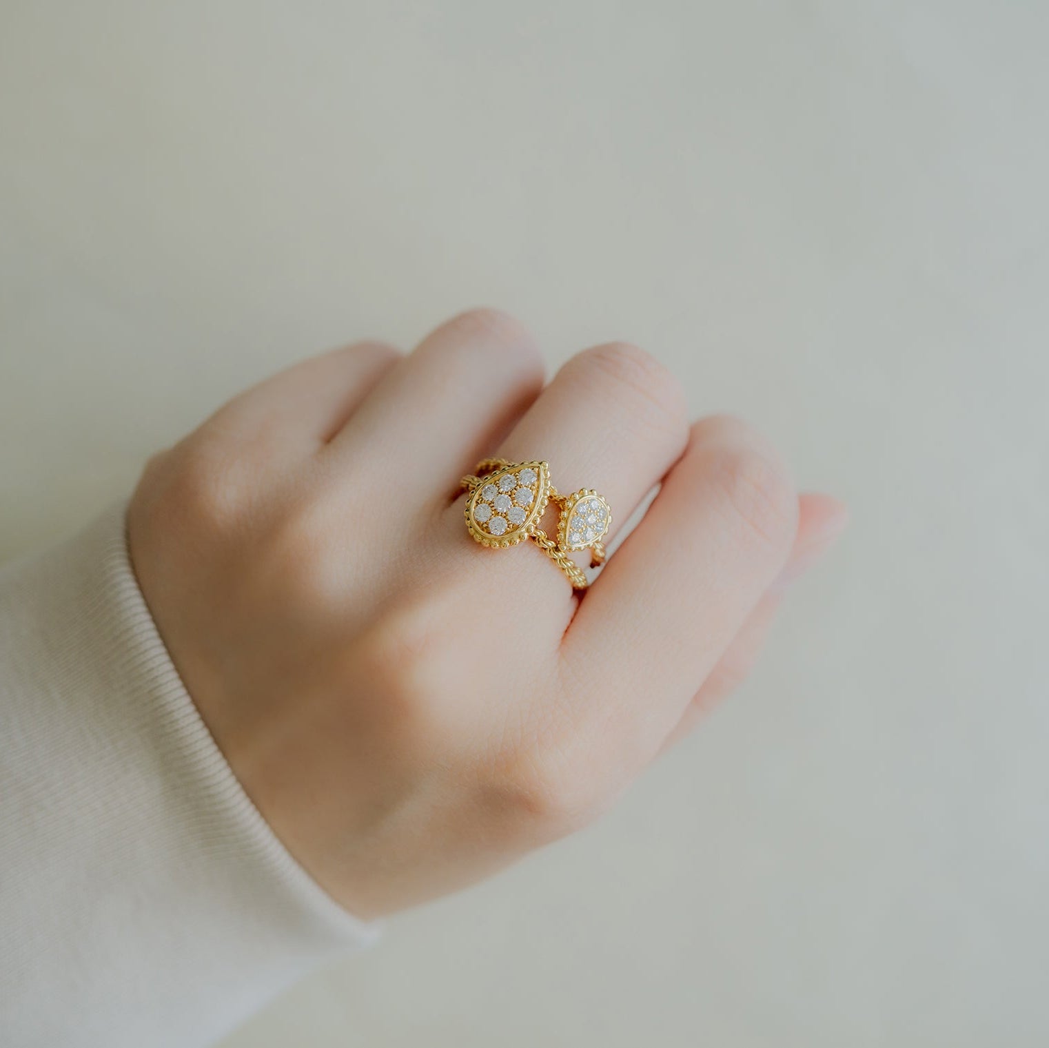 BOUCHERON ブシュロン セルパンボエム リング イエローゴールド