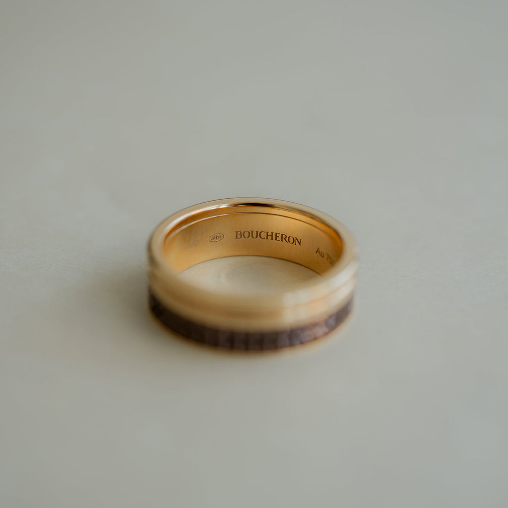BOUCHERON ブシュロン キャトル クラシック リング ハーフ ラージ JAL00292