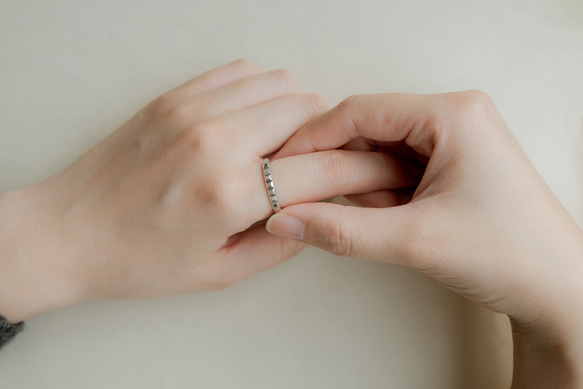 BOUCHERON ブシュロン キャトル クル ド パリ リング ミディアム