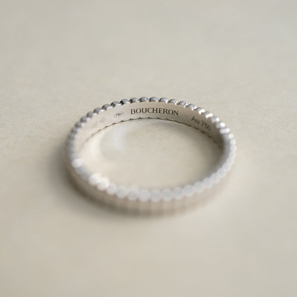 BOUCHERON ブシュロン キャトル グログラン リング スモール JAL01170