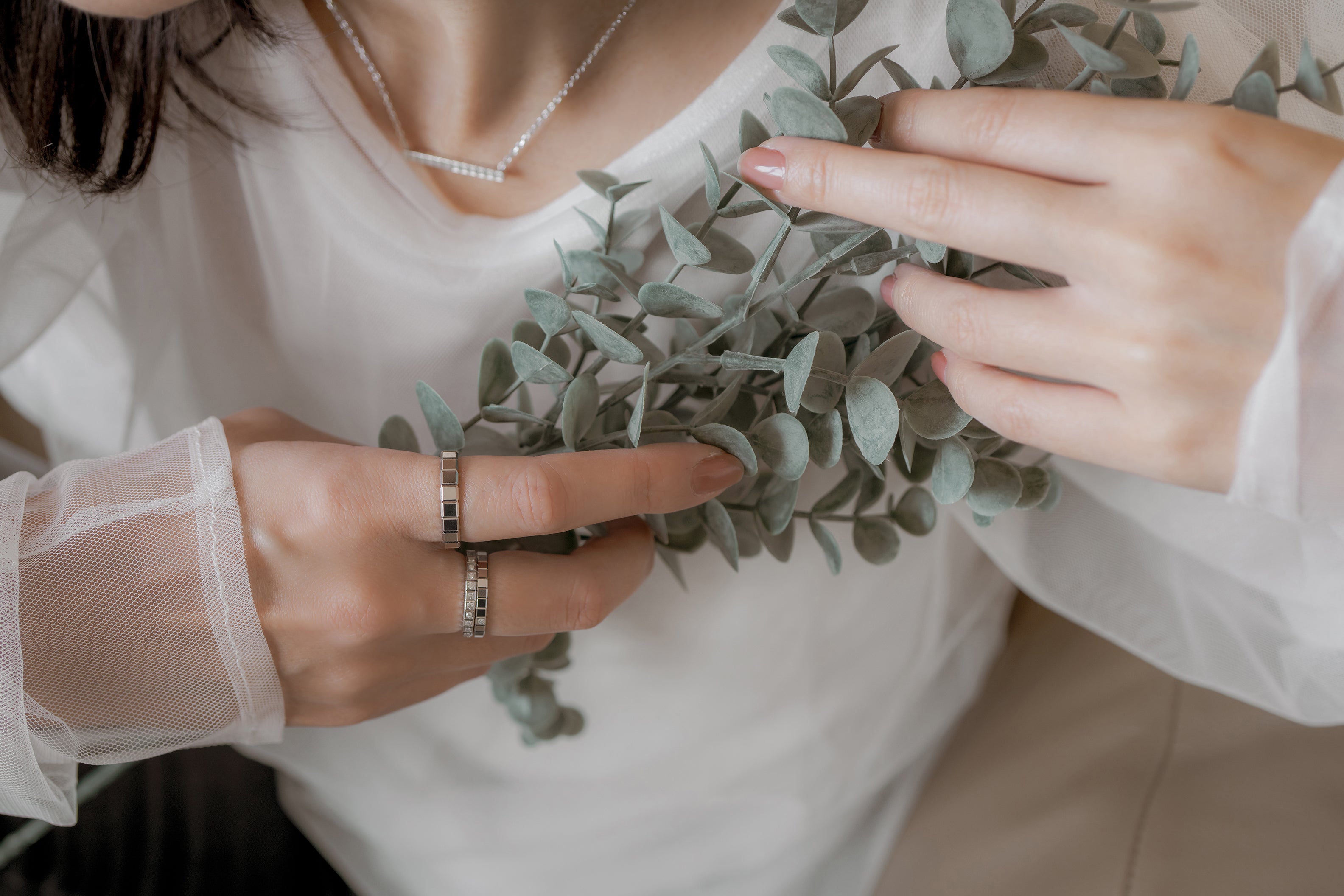 ショパール アイスキューブ ダイヤモンドリング @829834-1099