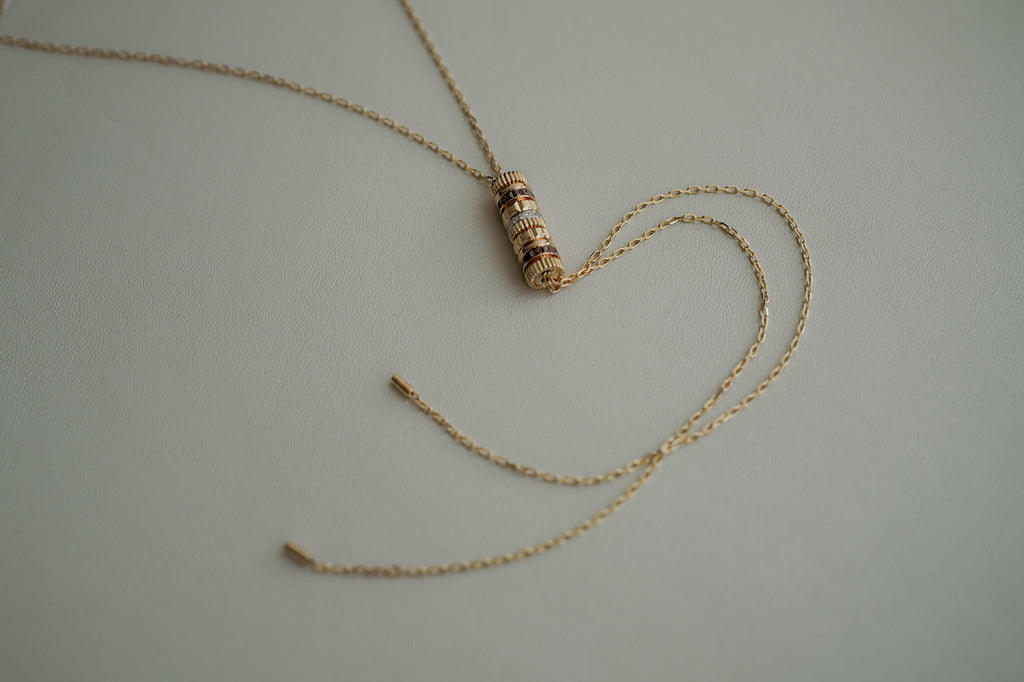 BOUCHERON ブシュロン QUATRE CLASSIQUE キャトル クラシック 2モチーフ タイネックレスJCL00089