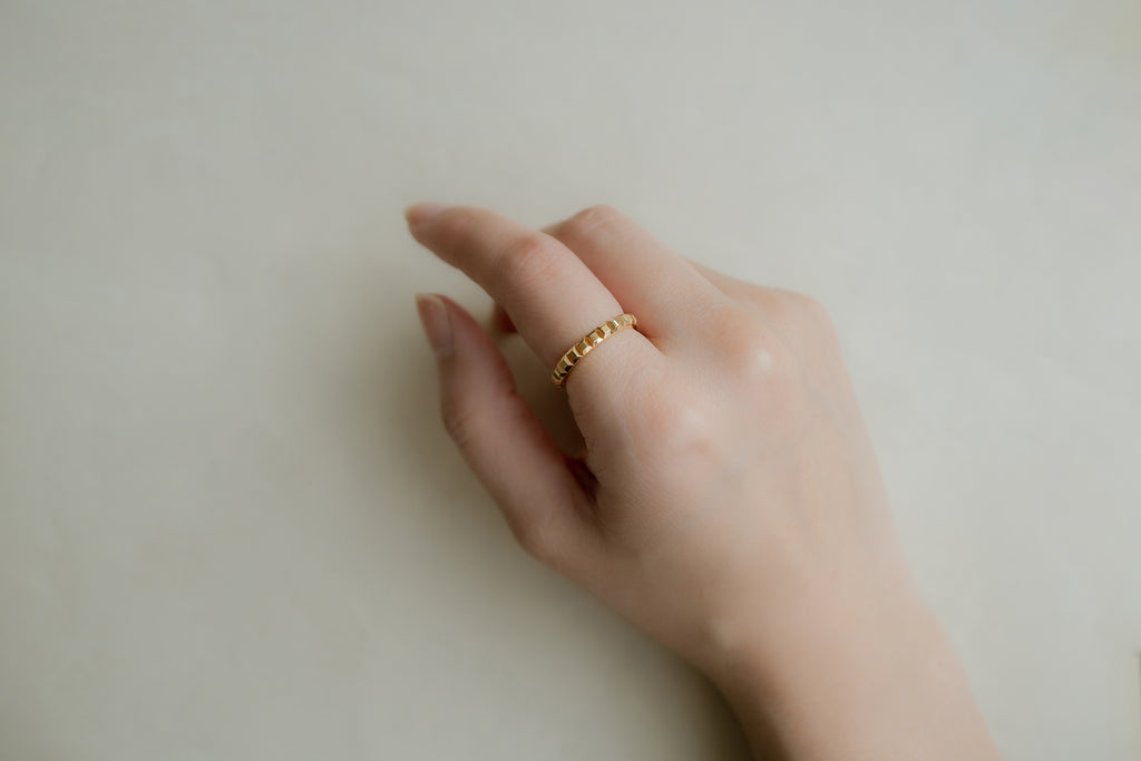 BOUCHERON ブシュロン キャトル クル ド パリ リング ミディアム JAL00108