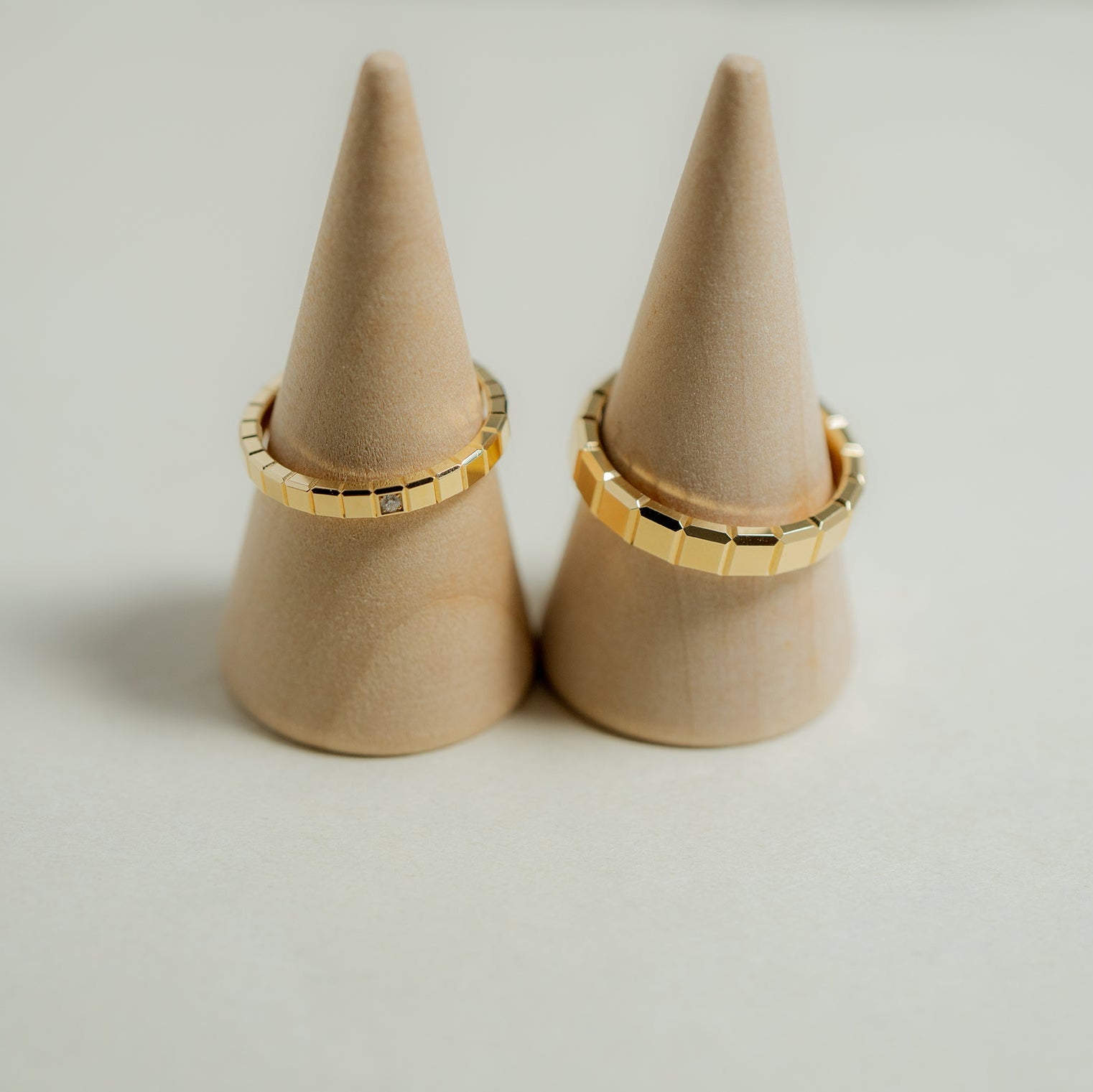 ショパール アイスキューブ イエローゴールドリング @829834-0010