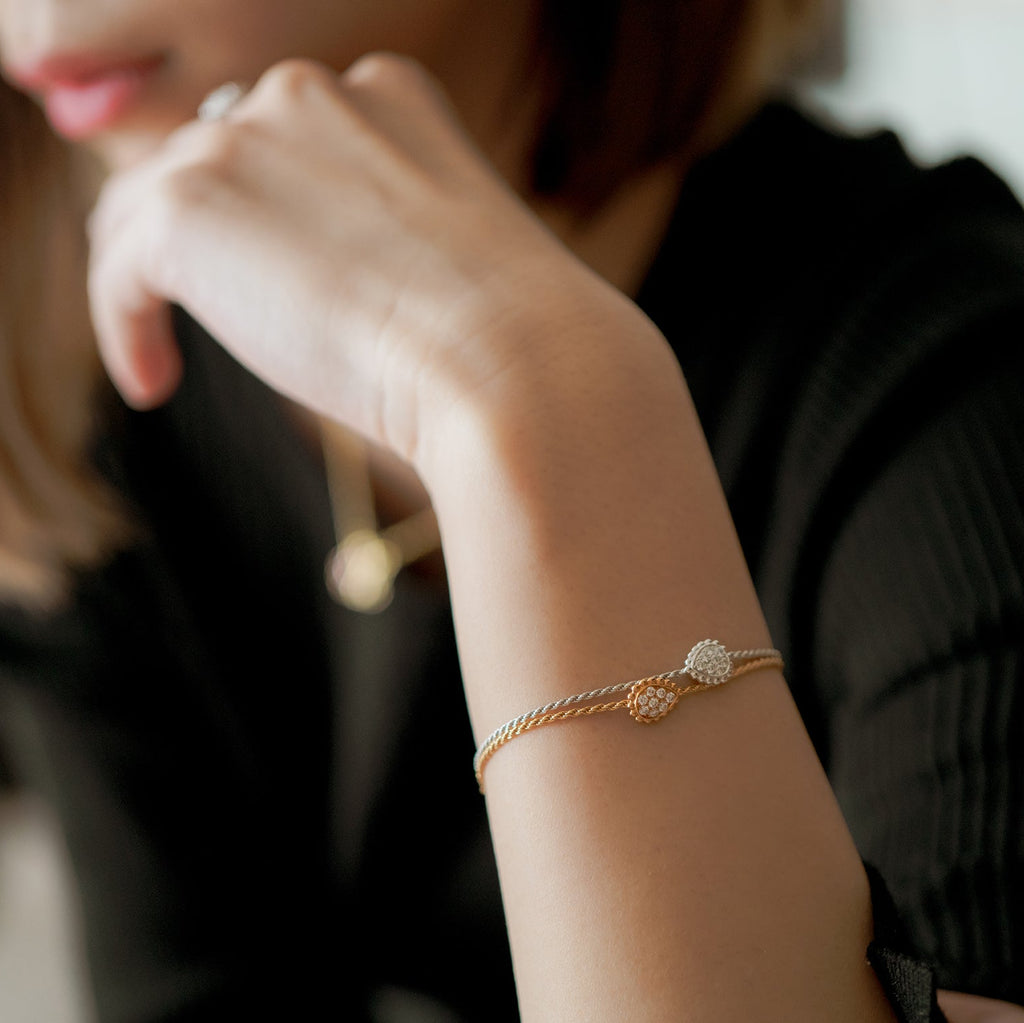 BOUCHERON ブシュロン セルパンボエム ブレスレット ピンクゴールド エクストラスモール JBT00806