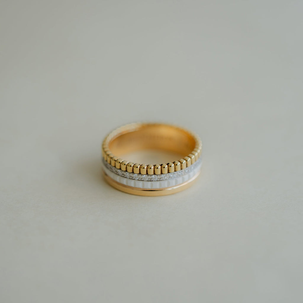 BOUCHERON ブシュロン キャトル ホワイト ダイヤモンド リング スモール JRG01597