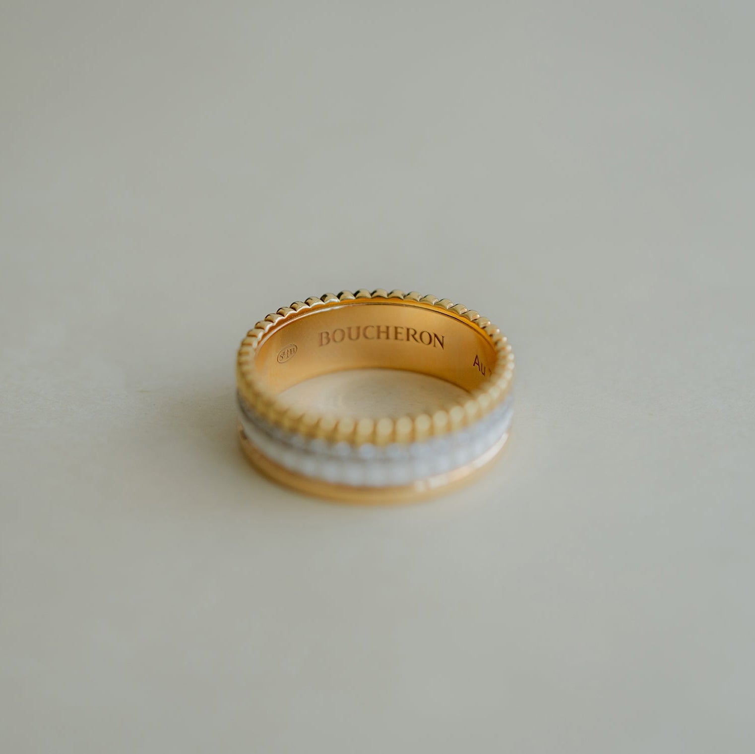 BOUCHERON ブシュロン キャトル ホワイト ダイヤモンド リング スモール JRG01597