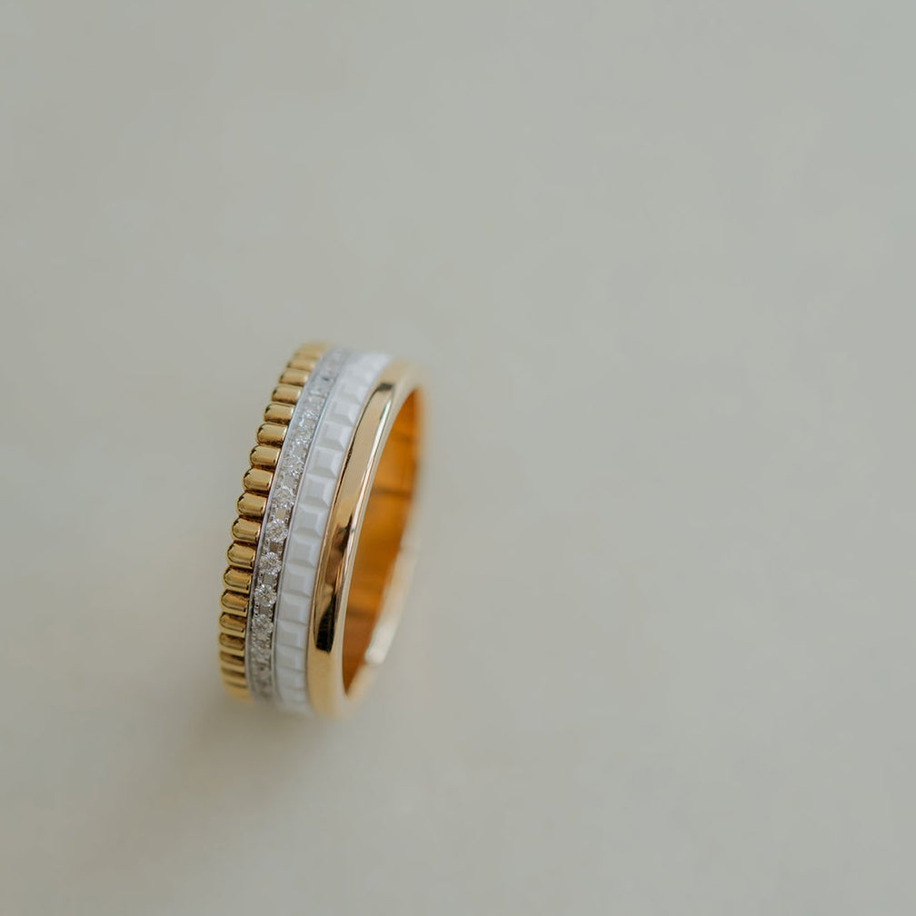 BOUCHERON ブシュロン キャトル ホワイト ダイヤモンド リング スモール JRG01597