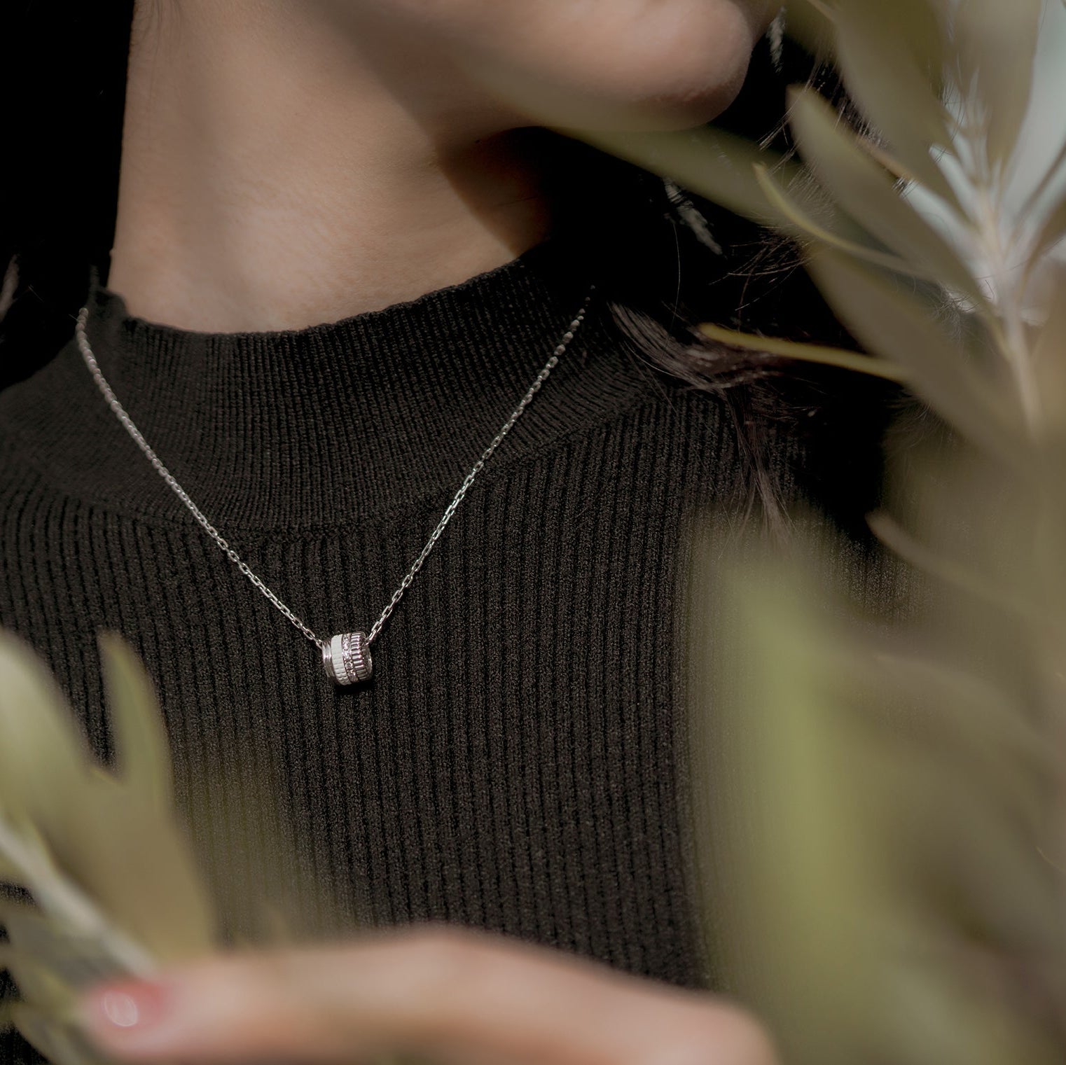 BOUCHERON ブシュロン キャトルダブル ホワイト ペンダント ラージ