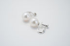 Pearl パール 花珠 ネックレス、ピアスセット 9.0mm～9.5mm SS115557