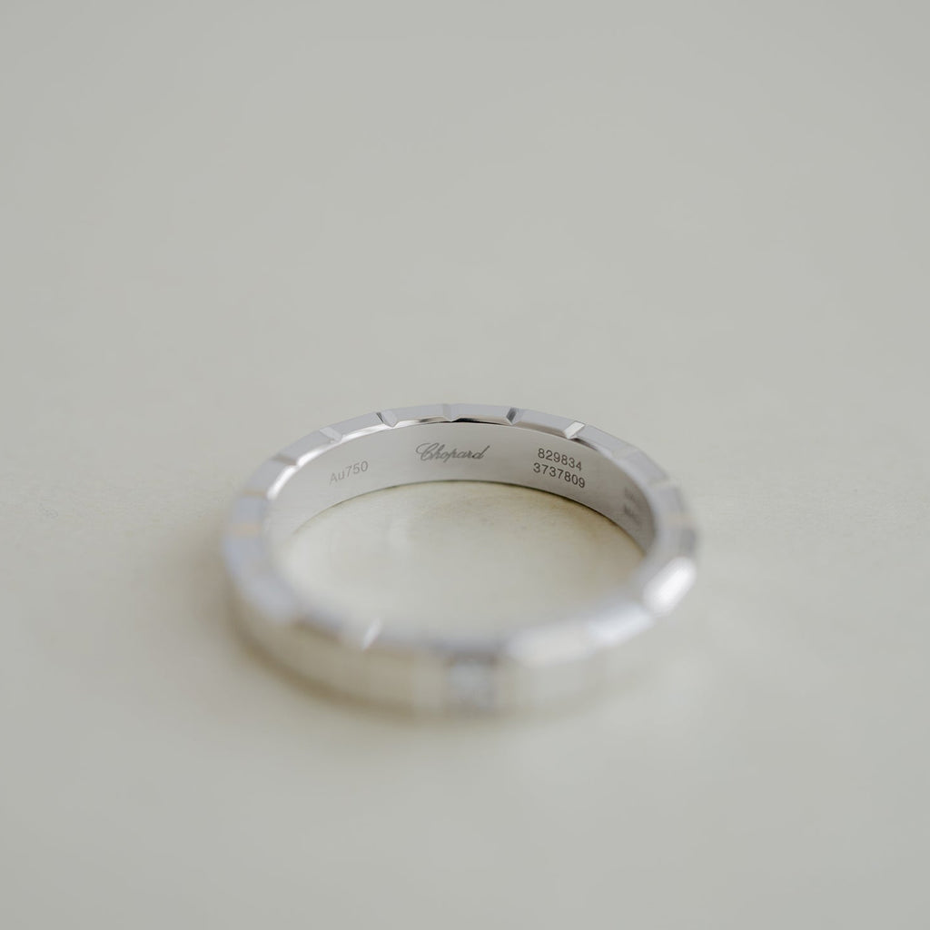 ショパール アイスキューブ ホワイトゴールド リング @829834-1069