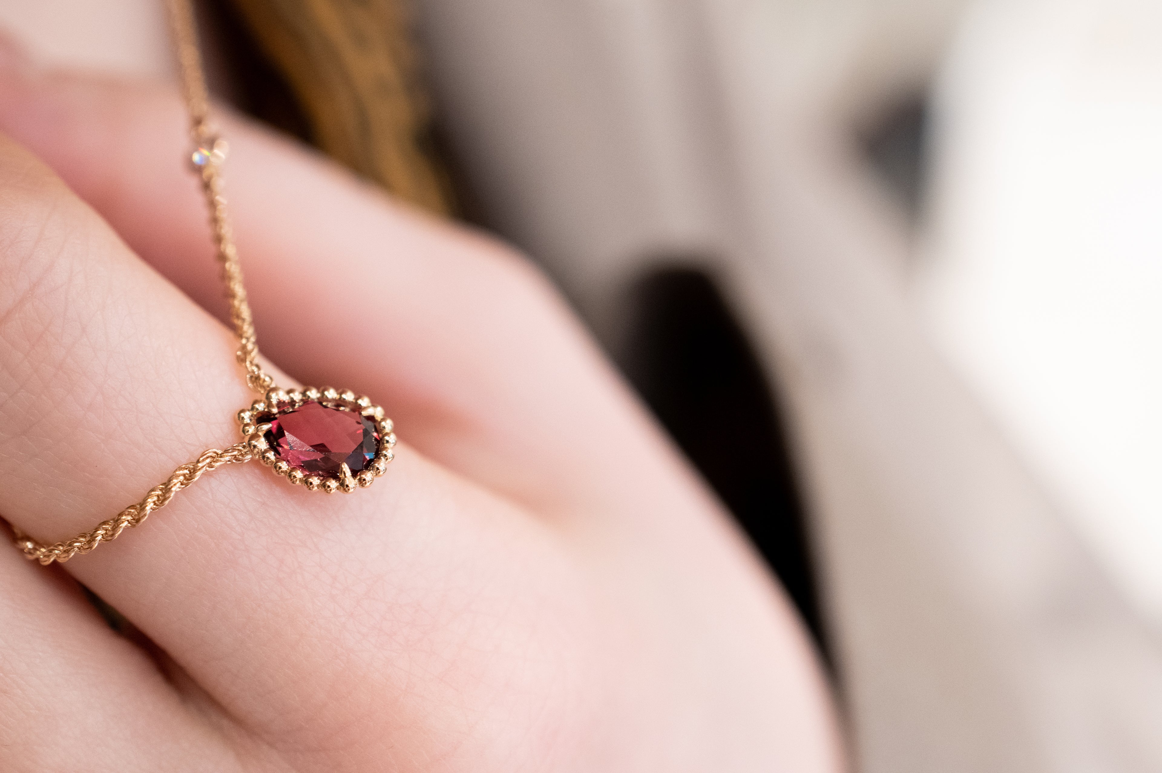BOUCHERON ブシュロン SERPENT BOHÈME RHODOLITE GARNET セルパンボエム ペンダント エクストラスモール JPN00629