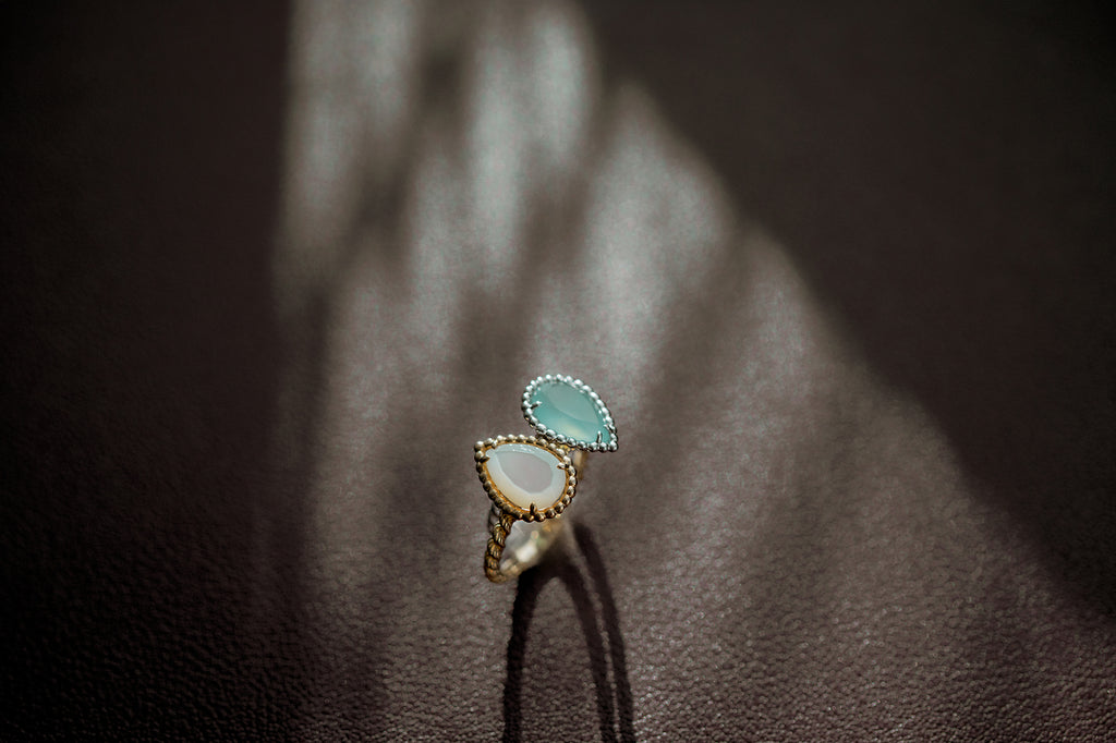 BOUCHERON ブシュロン SERPENT BOHÈME WHITE MOTHER-OF-PEARL セルパンボエム リング スモール JRG02705