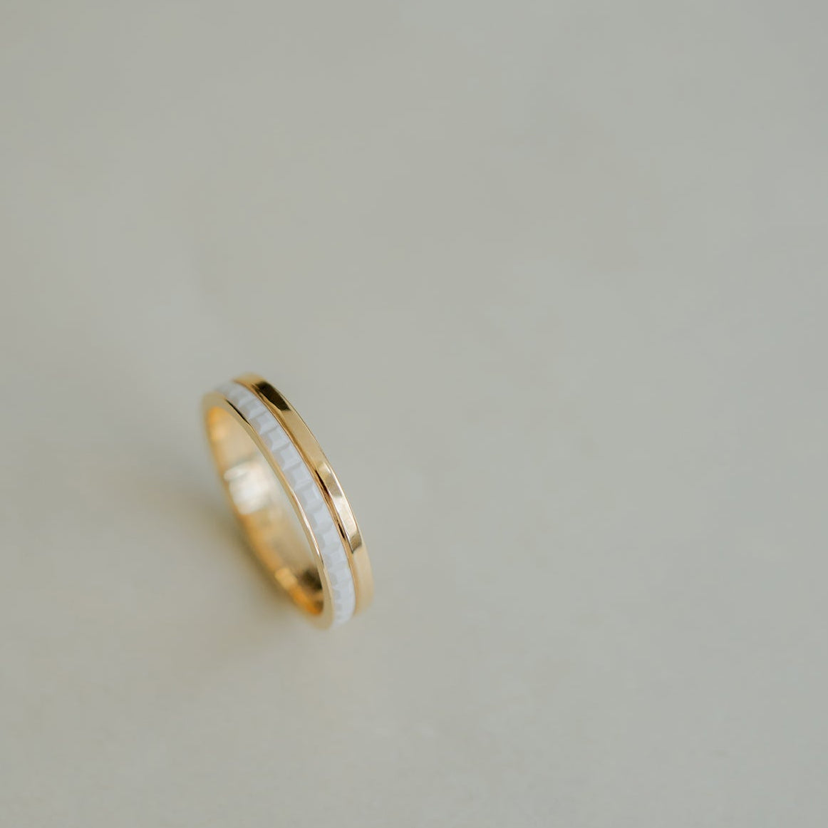 BOUCHERON ブシュロン キャトル ホワイト リング ハーフ JAL00238