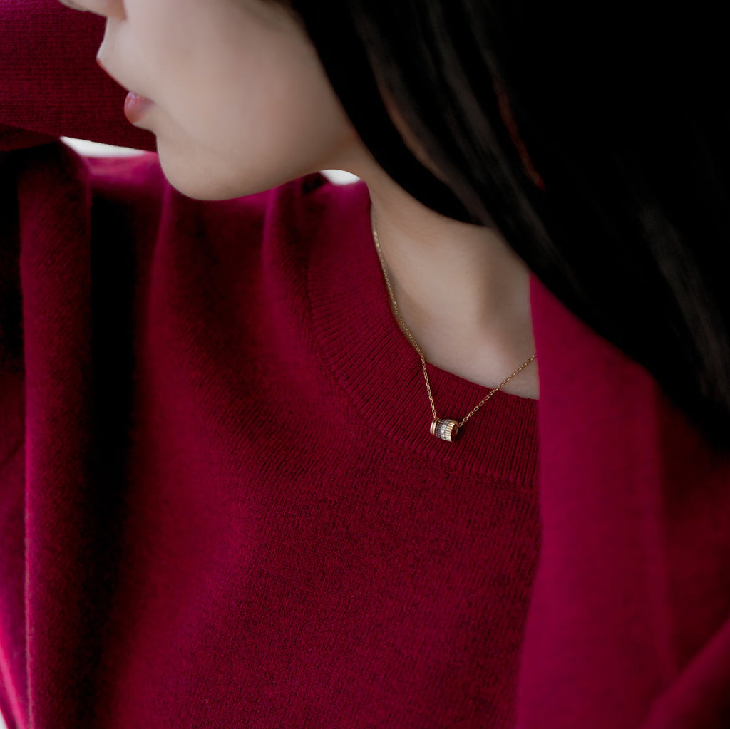 BOUCHERON ブシュロン キャトル クラシック ダイヤモンド ペンダント スモール JPN00692