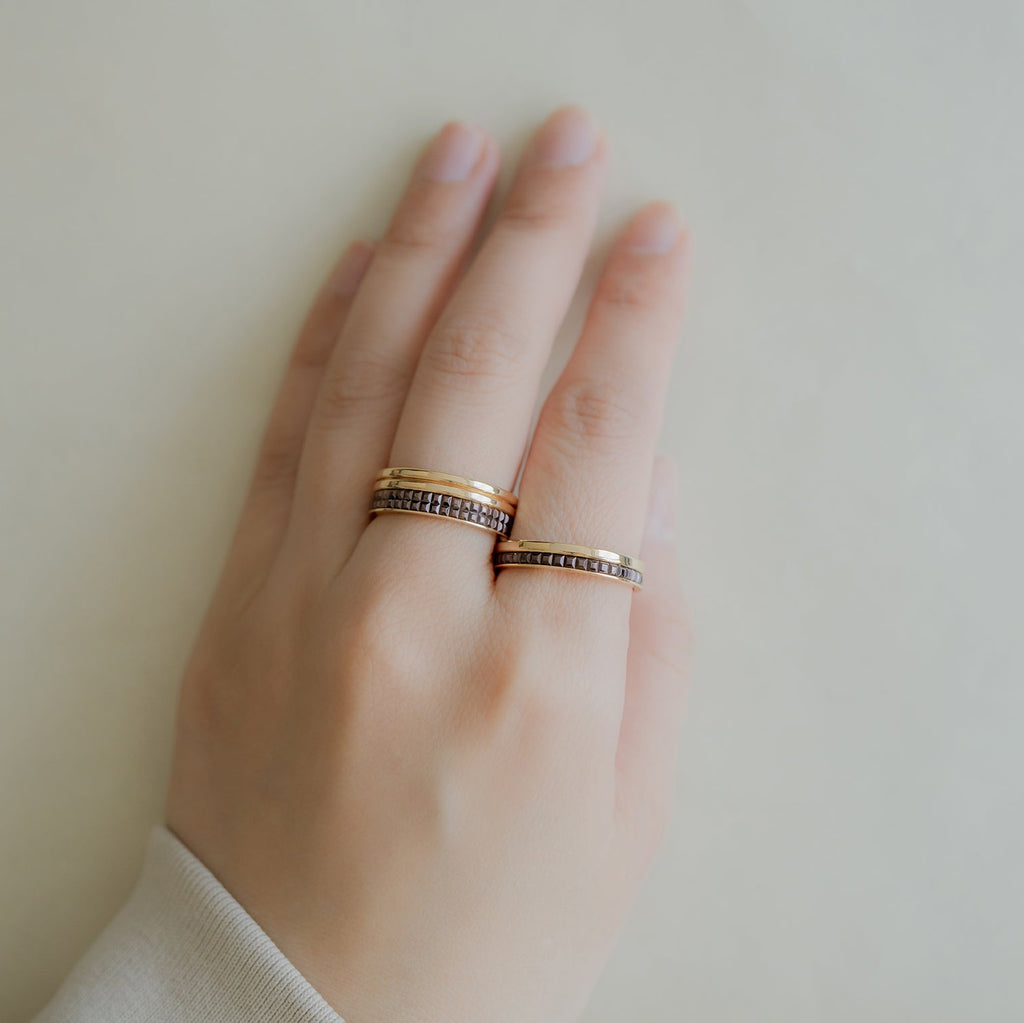 BOUCHERON ブシュロン キャトル クラシック リング ハーフ ラージ JAL00292