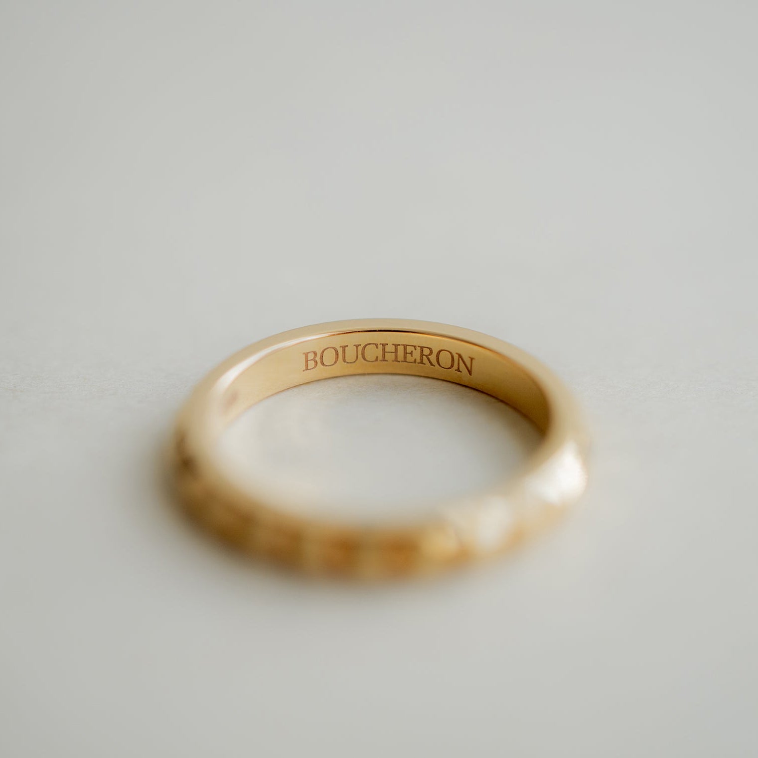 BOUCHERON ブシュロン キャトル クル ド パリ リング ミディアム JAL00108