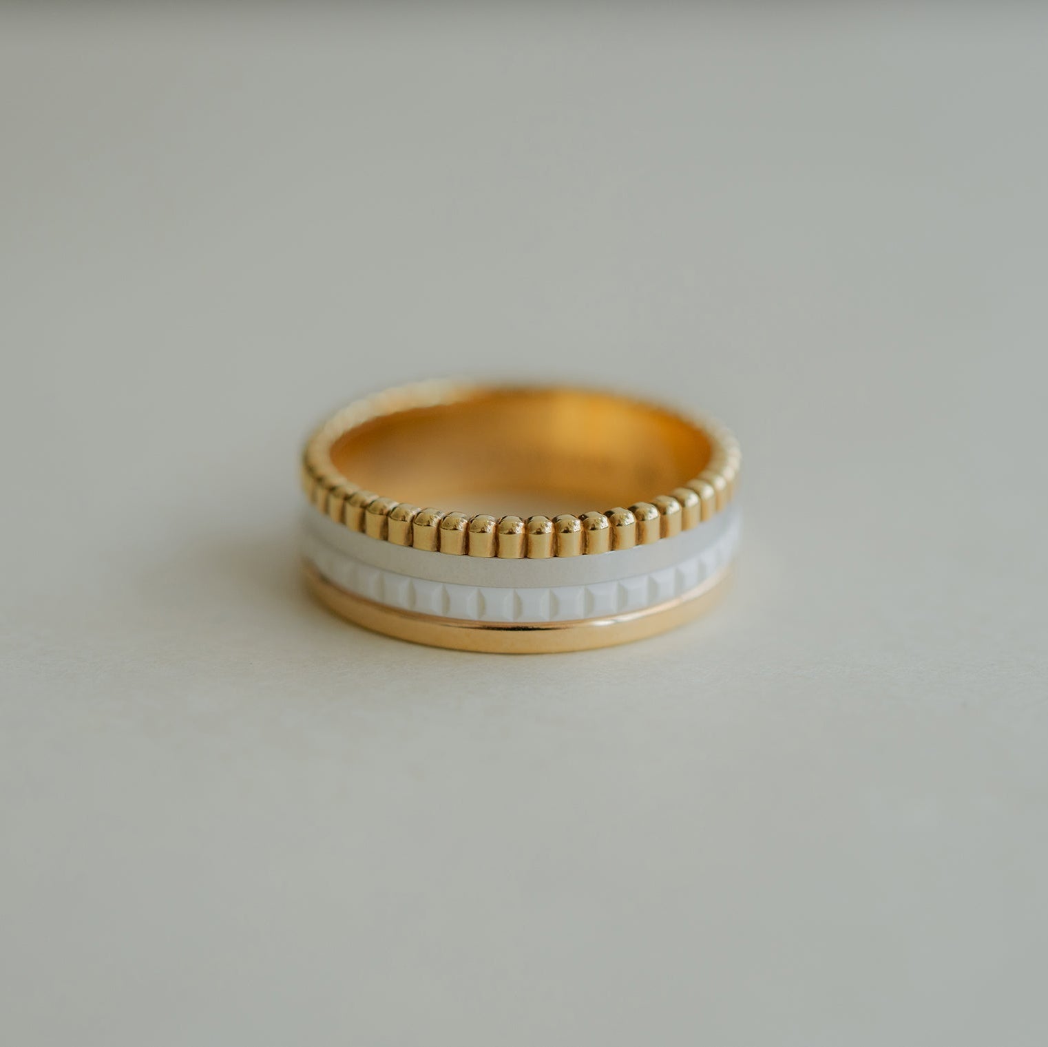 BOUCHERON ブシュロン キャトル ホワイト リング スモール JRG01596
