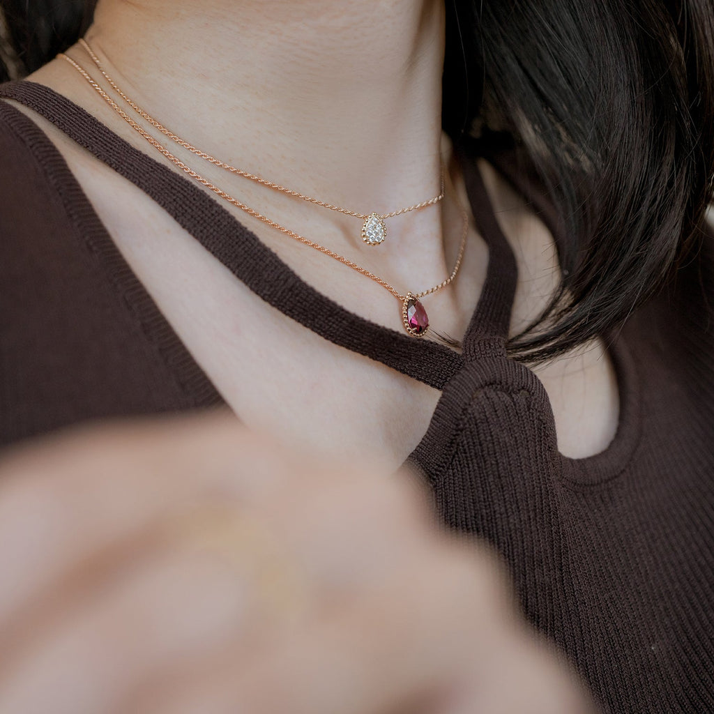 BOUCHERON ブシュロン SERPENT BOHÈME RHODOLITE GARNET セルパンボエム ペンダント スモール JPN00595