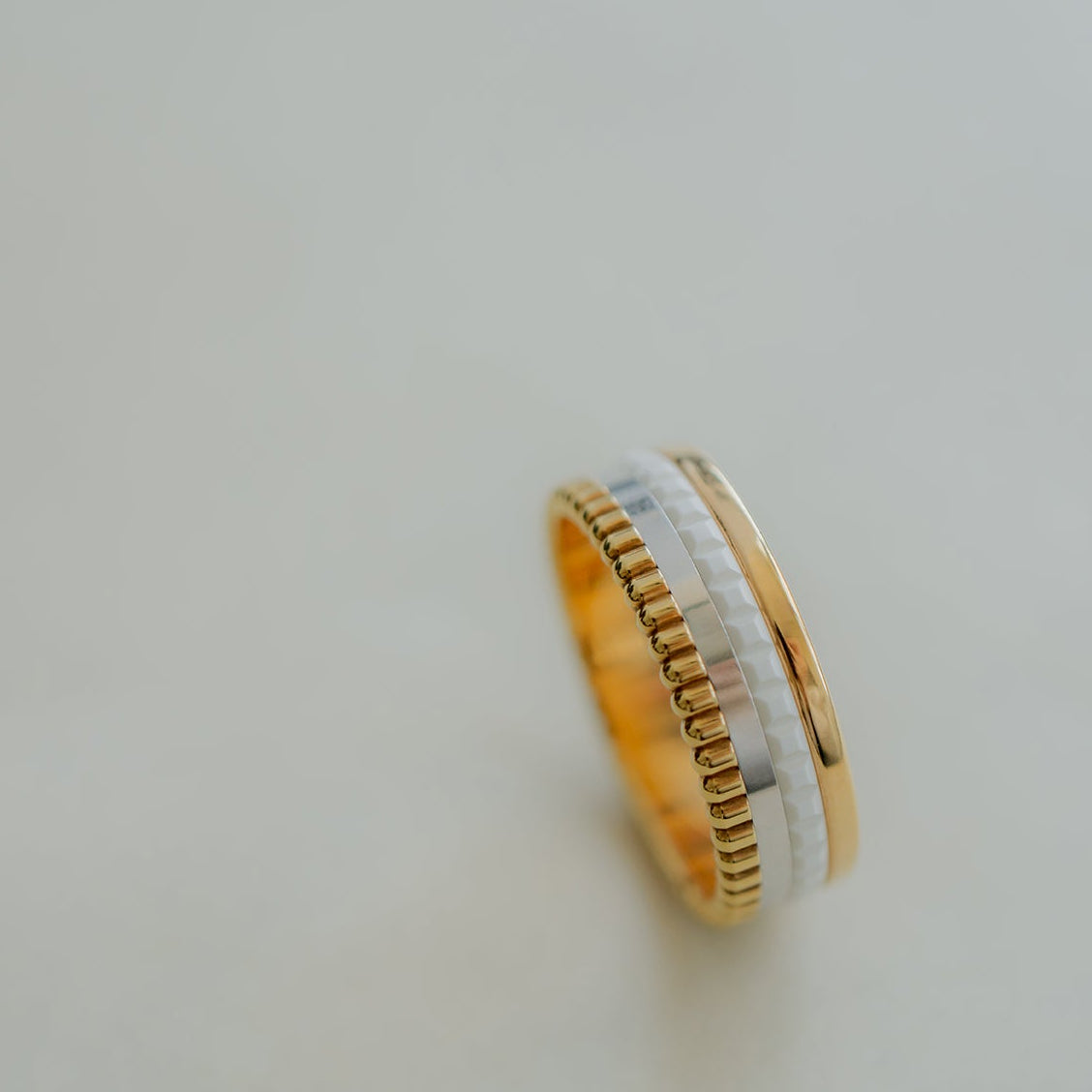 BOUCHERON ブシュロン キャトル ホワイト リング スモール JRG01596