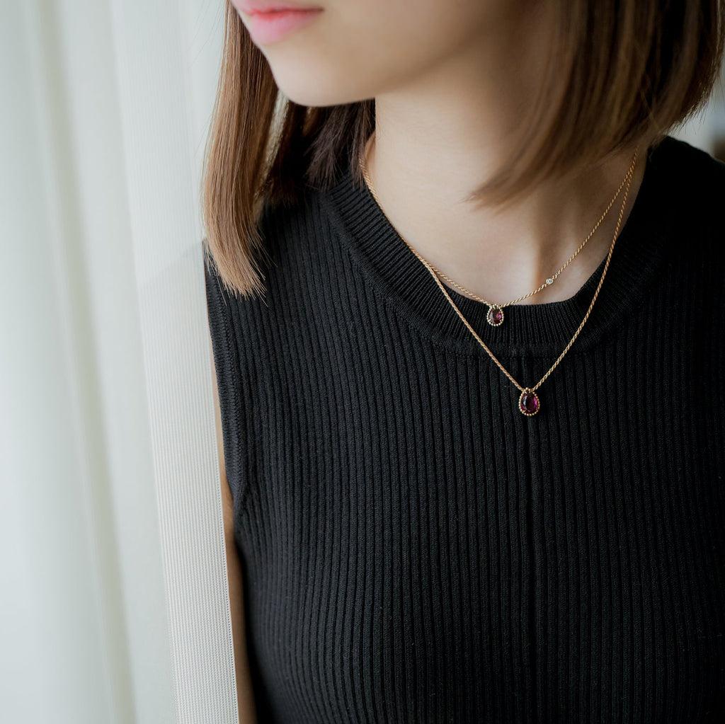 BOUCHERON ブシュロン SERPENT BOHÈME RHODOLITE GARNET セルパンボエム ペンダント エクストラスモール JPN00629