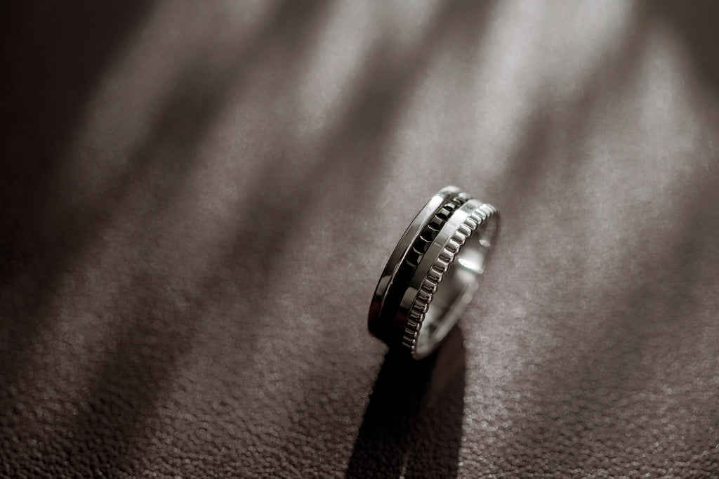 BOUCHERON ブシュロン キャトル ブラック リング スモール JRG01790