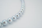 Pearl パール グレーパール ネックレス7.5mm～8.0ｍｍ 0878