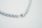Pearl パール グレーパール ネックレス7.5mm～8.0ｍｍ 0878
