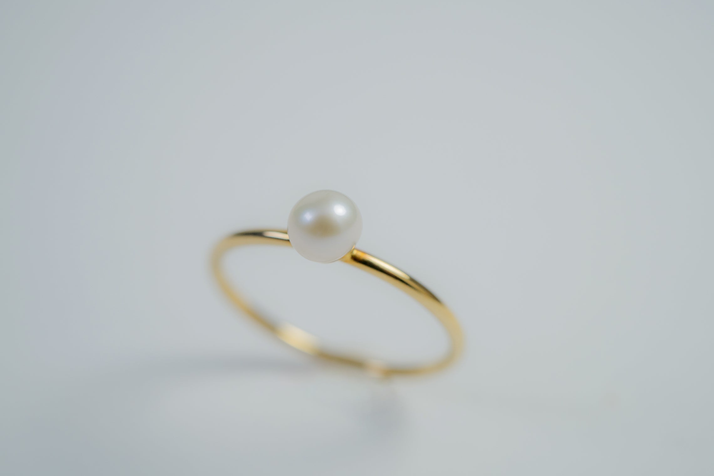 パール K18リング 9号 GR-176