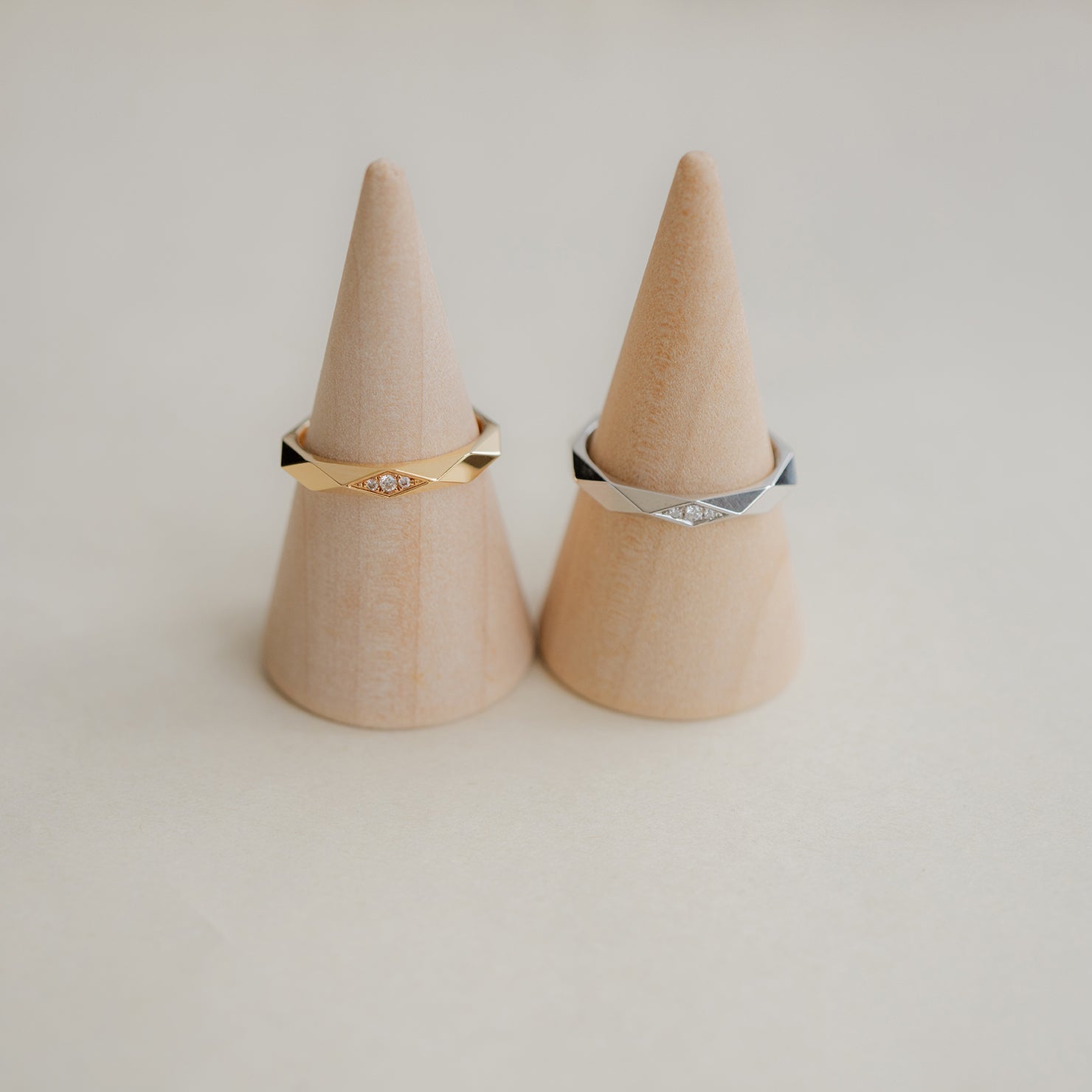 BOUCHERON ブシュロン ファセット 3ダイヤモンド リング ミディアム JAL00090