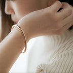 BOUCHERON ブシュロン キャトル クラシック バングル ハーフ JBT00980
