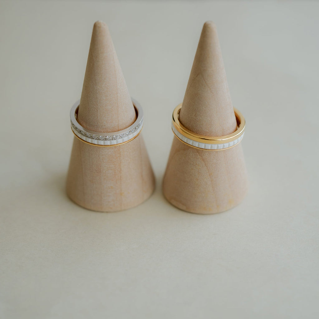 BOUCHERON ブシュロン キャトル ホワイト リング ハーフ JAL00238