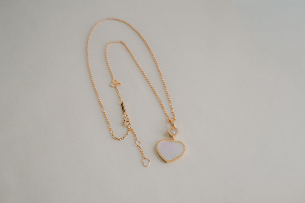 Chopard ショパール マイ ハッピーハート シェル　ネックレス 81A086-5301