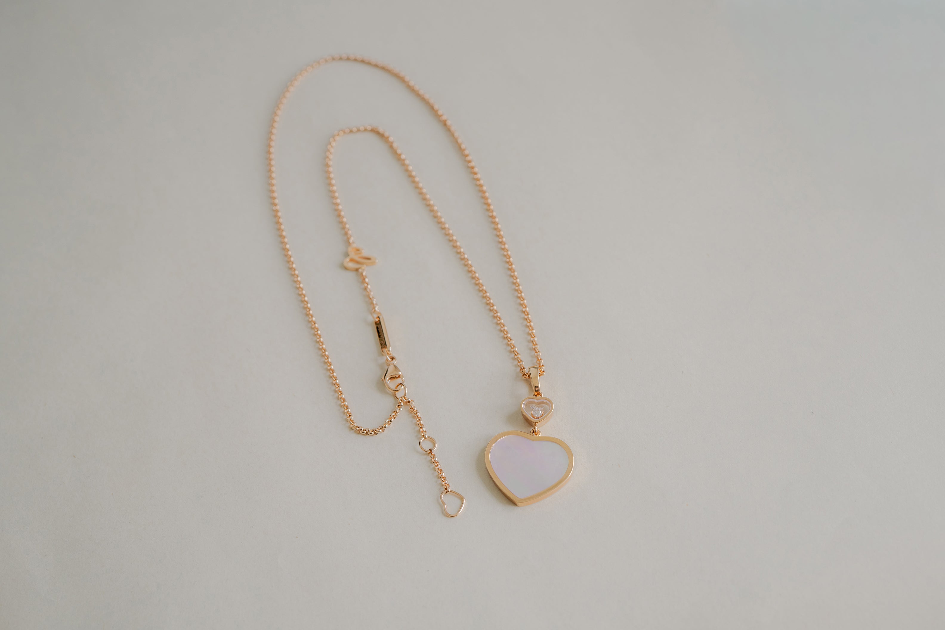 Chopard ショパール マイ ハッピーハート シェル　ネックレス 81A086-5301